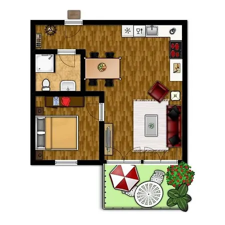 Hanseresidenz I Whg 09 Lägenhet