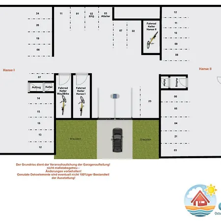 Appartement Hanseresidenz I Whg 09 Boltenhagen (Ostseebad)